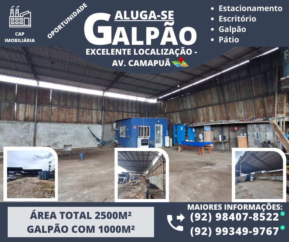 Galpão Av. Camapuã R$ 15.000,0